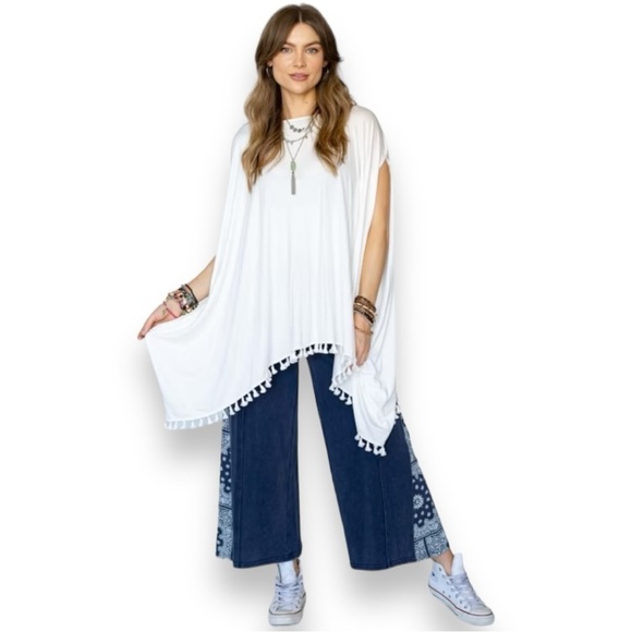 New The Wren Tassel Tunic - Ivory - Picture 3 of 3